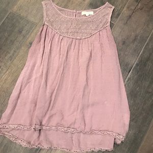 Brown Tank Blouse | Black Swan